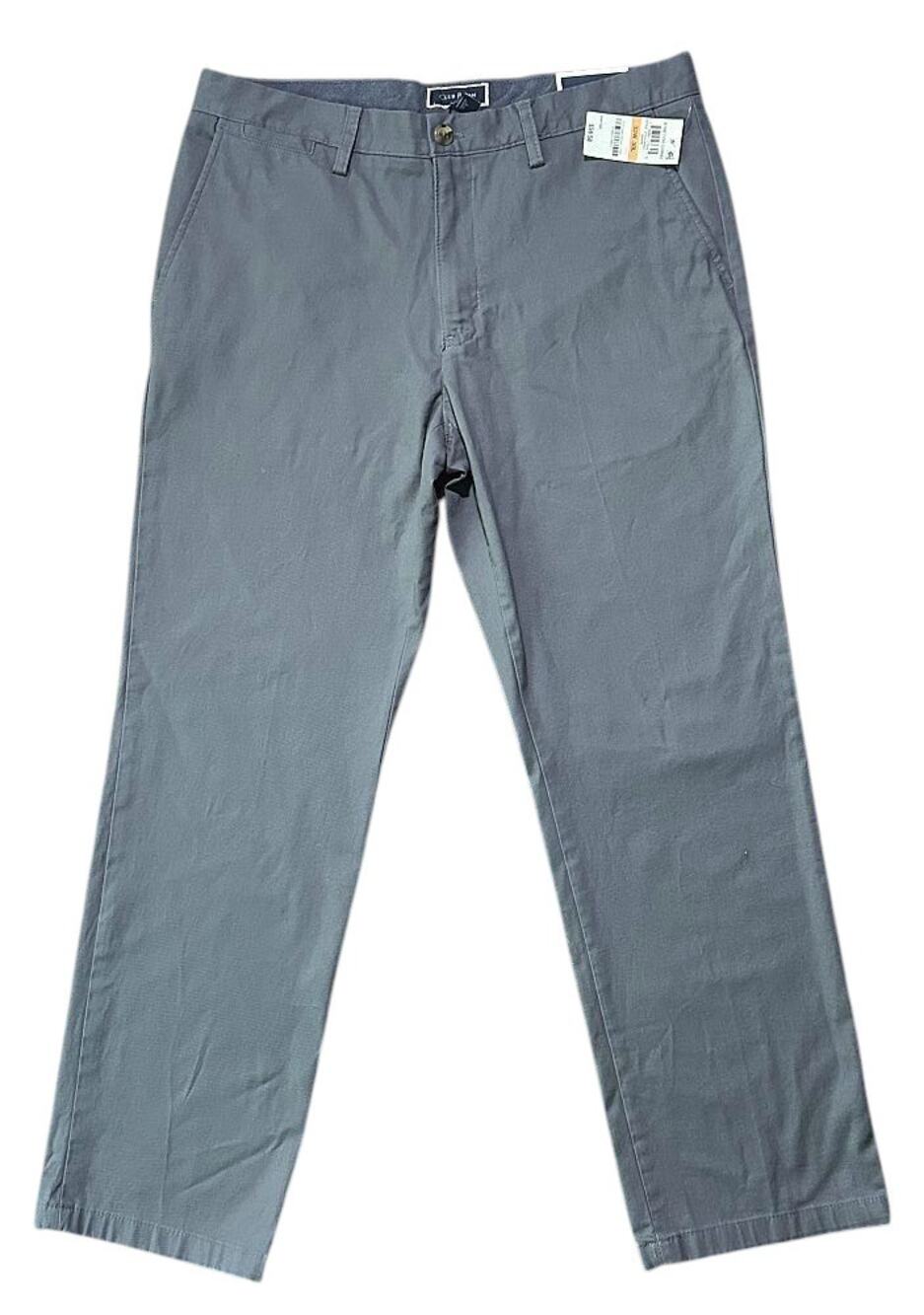 NWT Club Room Classic Fit Straight Leg Chino Pants Men's 33X30